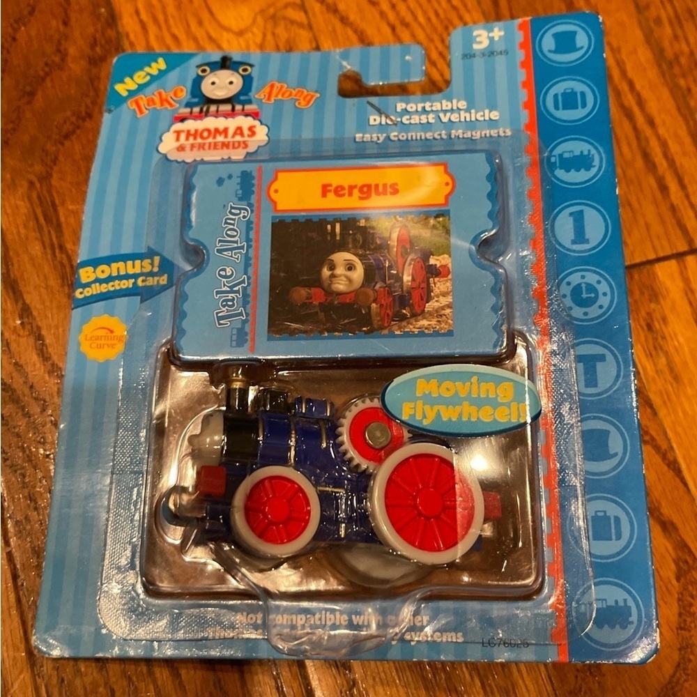 2005 Learning Curve Thomas & Friends Diecast Take Along Fergus! New